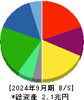 ＮＩＰＰＯＮ　ＥＸＰＲＥＳＳホールディングス 貸借対照表 2024年9月期