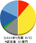 エムビーエス 貸借対照表 2023年5月期 エムビーエス 貸借対照表 2023年5月期