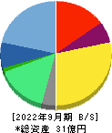 イルグルム 貸借対照表 2022年9月期