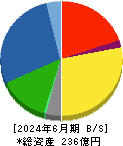 ＳＡＮＥＩ 貸借対照表 2024年6月期