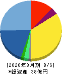 ヴィスコ・テクノロジーズ 貸借対照表 2020年3月期