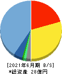 アイキューブドシステムズ 貸借対照表 2021年6月期 アイキューブドシステムズ 貸借対照表 2021年6月期