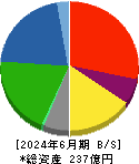 ＮＥＷ　ＡＲＴ　ＨＯＬＤＩＮＧＳ 貸借対照表 2024年6月期
