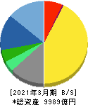 塩野義製薬 貸借対照表 2021年3月期 塩野義製薬 貸借対照表 2021年3月期