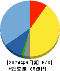ＧＥＮＯＶＡ 貸借対照表 2024年9月期