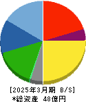 太洋テクノレックス 貸借対照表 2025年3月期