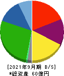 日本エコシステム 貸借対照表 2021年9月期 日本エコシステム 貸借対照表 2021年9月期