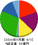 日本エコシステム 貸借対照表 2020年9月期 日本エコシステム 貸借対照表 2020年9月期