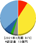 セキュアヴェイル 貸借対照表 2021年3月期 セキュアヴェイル 貸借対照表 2021年3月期