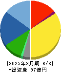 パシフィックシステム 貸借対照表 2025年3月期 パシフィックシステム 貸借対照表 2025年3月期
