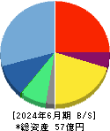 アイリッジ 貸借対照表 2024年6月期 アイリッジ 貸借対照表 2024年6月期