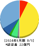 ロジザード 貸借対照表 2024年6月期 ロジザード 貸借対照表 2024年6月期