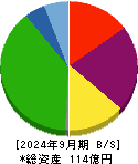 ＡＳＮＯＶＡ 貸借対照表 2024年9月期