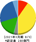南海プライウッド 貸借対照表 2021年3月期 南海プライウッド 貸借対照表 2021年3月期