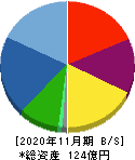 オプトエレクトロニクス 貸借対照表 2020年11月期 オプトエレクトロニクス 貸借対照表 2020年11月期
