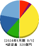 コーア商事ホールディングス 貸借対照表 2024年6月期 コーア商事ホールディングス 貸借対照表 2024年6月期