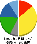 イチカワ 貸借対照表 2022年3月期