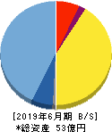 ディー・エル・イー 貸借対照表 2019年6月期 ディー・エル・イー 貸借対照表 2019年6月期