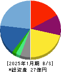 ベストワンドットコム 貸借対照表 2025年1月期