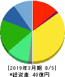 ＡＳＪ 貸借対照表 2019年3月期