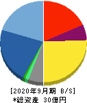 アイビーシー 貸借対照表 2020年9月期 アイビーシー 貸借対照表 2020年9月期
