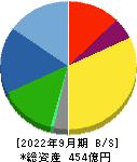 ベルテクスコーポレーション 貸借対照表 2022年9月期