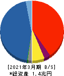東海東京フィナンシャル・ホールディングス 貸借対照表 2021年3月期