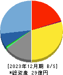 アイビーシー 貸借対照表 2023年12月期