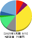 ホットリンク 貸借対照表 2025年3月期