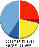 ウェルスナビ 貸借対照表 2022年6月期