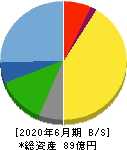 東洋ドライルーブ 貸借対照表 2020年6月期 東洋ドライルーブ 貸借対照表 2020年6月期