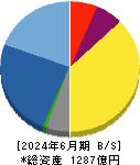 グリーホールディングス 貸借対照表 2024年6月期 グリーホールディングス 貸借対照表 2024年6月期