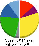 東海ソフト 貸借対照表 2023年5月期