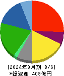 ダイドーリミテッド 貸借対照表 2024年9月期