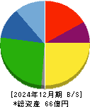 山大 貸借対照表 2024年12月期