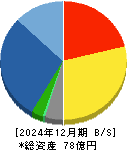ベリテ 貸借対照表 2024年12月期
