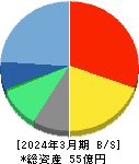 ハンモック 貸借対照表 2024年3月期 ハンモック 貸借対照表 2024年3月期