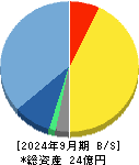 ＴＤＳＥ 貸借対照表 2024年9月期