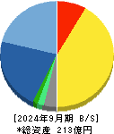 山田コンサルティンググループ 貸借対照表 2024年9月期