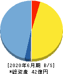 手間いらず 貸借対照表 2020年6月期 手間いらず 貸借対照表 2020年6月期