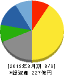 石原ケミカル 貸借対照表 2019年3月期 石原ケミカル 貸借対照表 2019年3月期