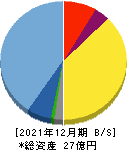プロジェクトカンパニー 貸借対照表 2021年12月期 プロジェクトカンパニー 貸借対照表 2021年12月期