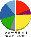 日本国土開発 貸借対照表 2020年5月期 日本国土開発 貸借対照表 2020年5月期