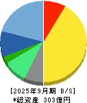 エイジス 貸借対照表 2025年9月期