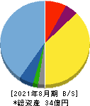グッドパッチ 貸借対照表 2021年8月期 グッドパッチ 貸借対照表 2021年8月期