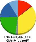 大成ラミックグループ 貸借対照表 2021年3月期 大成ラミックグループ 貸借対照表 2021年3月期