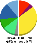 参天製薬 貸借対照表 2024年9月期