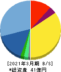 ヴィスコ・テクノロジーズ 貸借対照表 2021年3月期