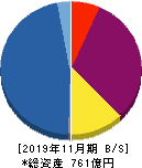 スター・マイカ・ホールディングス 貸借対照表 2019年11月期 スター・マイカ・ホールディングス 貸借対照表 2019年11月期