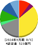 アイネス 貸借対照表 2024年9月期